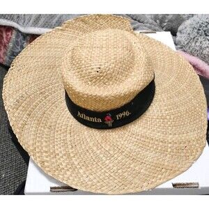 1996 Atlanta Olympics Starter Straw Hat VTG Olympic Games w/ Tags USA